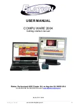 Предварительный просмотр 1 страницы Elation COMPU WARE 2004 User Manual