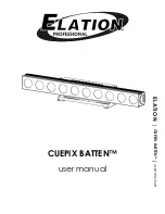 Предварительный просмотр 1 страницы Elation CUEPIX BATTEN User Manual