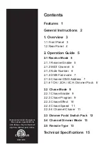 Предварительный просмотр 3 страницы Elation CYBER PAK User Instructions