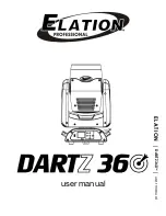 Elation DARTZ 360 User Manual предпросмотр