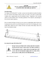 Предварительный просмотр 13 страницы Elation Design LED 60 Strip II WA Manual