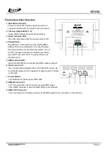 Предварительный просмотр 2 страницы Elation DP-415 User Instructions