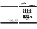 Elation DP-DMX20L User Manual предпросмотр