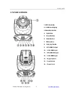 Предварительный просмотр 9 страницы Elation E Spot Led User Manual