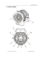 Предварительный просмотр 10 страницы Elation ELAR PAR 72 UV Manual