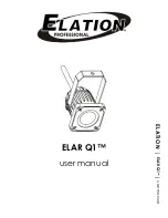 Elation ELAR Q1 User Manual предпросмотр