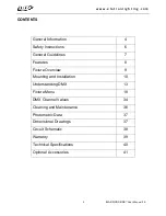 Preview for 3 page of Elation ELAR QUAD BAR User Manual