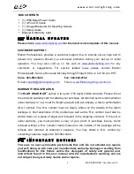 Preview for 5 page of Elation ELAR QUAD BAR User Manual