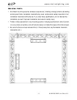 Preview for 11 page of Elation ELAR QUAD BAR User Manual