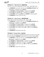 Preview for 25 page of Elation ELAR QUAD BAR User Manual