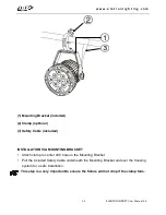 Предварительный просмотр 13 страницы Elation Elar Quad Par User Manual