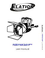 Предварительный просмотр 1 страницы Elation FUZE PAR Z60 IP User Manual