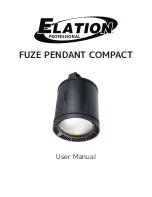 Предварительный просмотр 1 страницы Elation FUZE PENDANT COMPACT User Manual