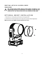 Предварительный просмотр 12 страницы Elation FUZE WASH Z350 User Manual