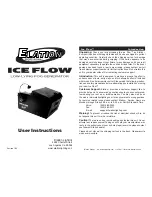 Elation Ice Flowe User Instructions preview