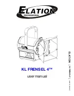 Elation KL FRENSEL 4 User Manual предпросмотр