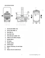 Предварительный просмотр 9 страницы Elation KL FRENSEL 4 User Manual