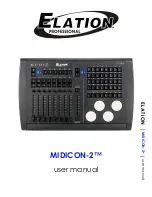 Предварительный просмотр 1 страницы Elation Midicon 2 User Manual