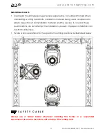 Предварительный просмотр 11 страницы Elation PLATINUM PROFILE LED User Manual