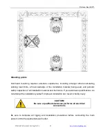 Предварительный просмотр 14 страницы Elation Platinum Spot LED Manual