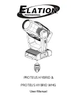 Предварительный просмотр 1 страницы Elation PRH032 User Manual