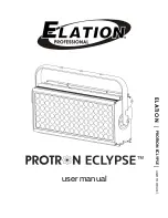 Предварительный просмотр 1 страницы Elation PROTRON ECLYPSE User Manual