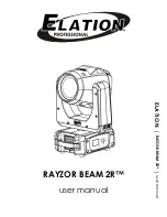 Предварительный просмотр 1 страницы Elation RAYZOR BEAM 2R User Manual