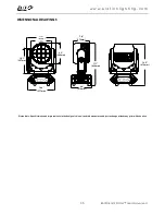 Предварительный просмотр 35 страницы Elation Rayzor Q12 Zoom User Manual