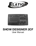 Preview for 1 page of Elation SHOW DESIGNER 2CF User Manual