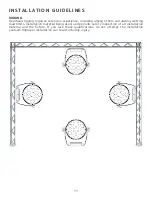 Предварительный просмотр 11 страницы Elation SIXPAR 300 User Manual