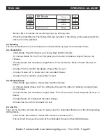 Предварительный просмотр 23 страницы Elation Trio-1248 Manual