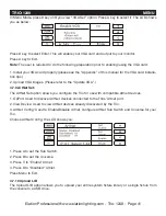 Предварительный просмотр 42 страницы Elation Trio-1248 Manual