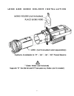 Предварительный просмотр 9 страницы Elation WW PROFILE HP User Manual