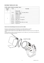 Preview for 16 page of Elation WW TONE Manual