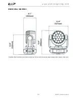 Предварительный просмотр 24 страницы Elation ZW19 User Manual