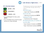 Preview for 6 page of Elavon Verifone Evolution Series Quick Reference Manual