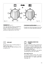 Предварительный просмотр 19 страницы Elba 120 DX 634 ZA Instructions For The Use