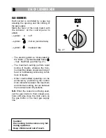 Предварительный просмотр 10 страницы Elba 126 EX 339 Instruction Manual