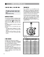 Предварительный просмотр 18 страницы Elba 126 EX 339 Instruction Manual