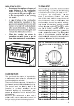 Предварительный просмотр 11 страницы Elba 140-G94 Instructions For The Use