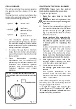 Предварительный просмотр 13 страницы Elba 140-G94 Instructions For The Use