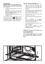 Предварительный просмотр 18 страницы Elba 140-G94 Instructions For The Use