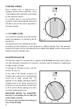 Предварительный просмотр 12 страницы Elba 6E EX 397 I Instructions For The Use - Installation Advices