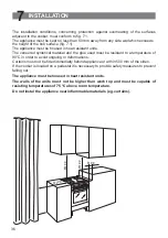 Предварительный просмотр 36 страницы Elba 6E EX 397 I Instructions For The Use - Installation Advices