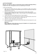 Предварительный просмотр 39 страницы Elba 6E EX 397 I Instructions For The Use - Installation Advices