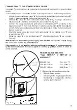 Предварительный просмотр 41 страницы Elba 6E EX 397 I Instructions For The Use - Installation Advices