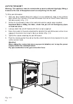 Предварительный просмотр 14 страницы Elba 9CX828 Instructions For The Use - Installation Advices