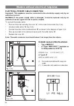 Предварительный просмотр 26 страницы Elba 9CX828 Instructions For The Use - Installation Advices