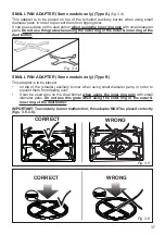 Предварительный просмотр 37 страницы Elba 9CX828 Instructions For The Use - Installation Advices