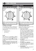 Предварительный просмотр 41 страницы Elba 9CX828 Instructions For The Use - Installation Advices